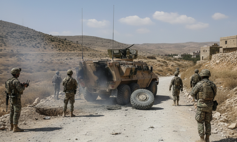 חזבאללה נטל אחריות על פיצוץ מטען נגד שיירת צה"ל בדרום לבנון