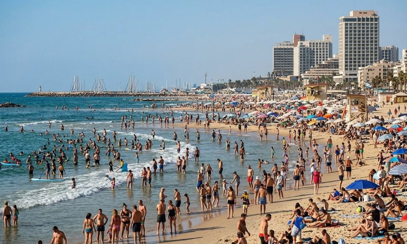 שבת נעימה רגע לפני ההתחממות: ים מסוכן ונחילי מדוזות בחופים