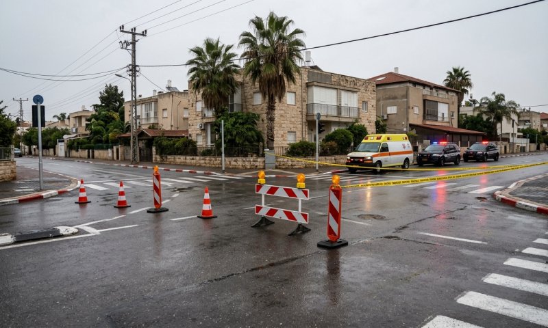 הולך רגל בן 80 נפצע קשה מפגיעת אוטובוס בפרדס חנה