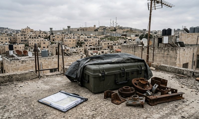 מקלע מימי הנאצים אותר בחברון כשהוא מכוון לבסיס צה"ל