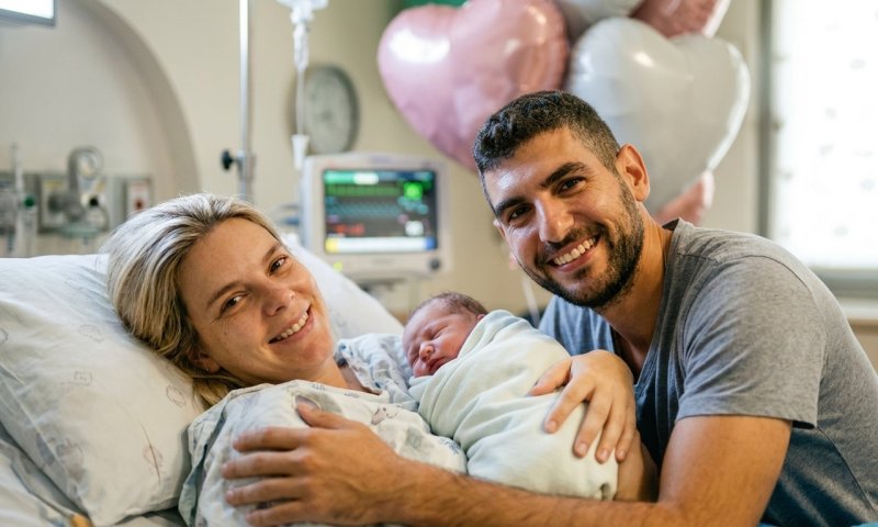 סופי ודור מ"חתונה ממבט ראשון" הפכו להורים לבן