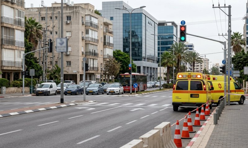 בן 25 נפצע קשה לאחר שהחליק עם קורקינט בתל אביב