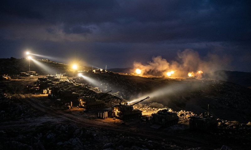 הדי פיצוצים בצפון רמת הגולן: צה"ל עורך הלילה אימון ארטילריה