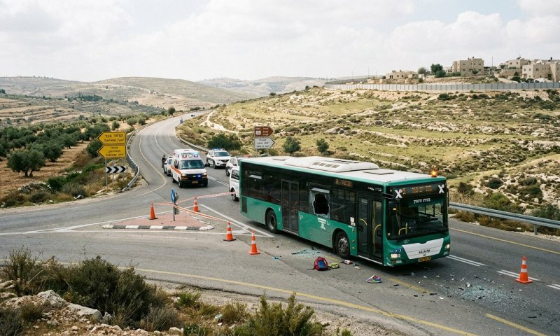 אוטובוס דרס למוות ילד בן 4 סמוך לכניסה לכרמי צור