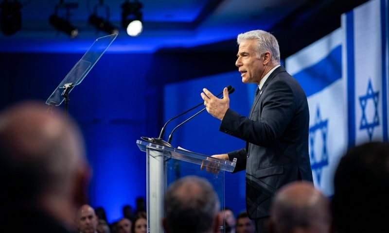 לפיד מציג יעד: "להקים ממשלה ציונית - גם אם לא תהיה רחבה"