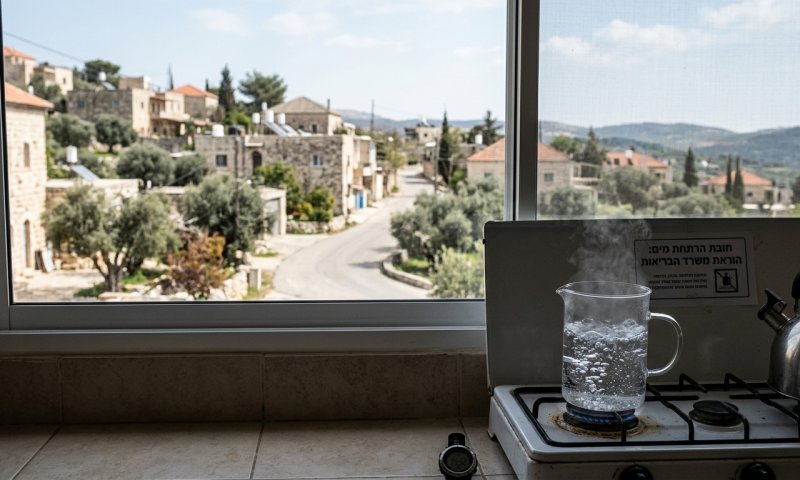 משרד הבריאות: תושבי כפר ע'ג'ר חייבים להרתיח מים לפני שתייה