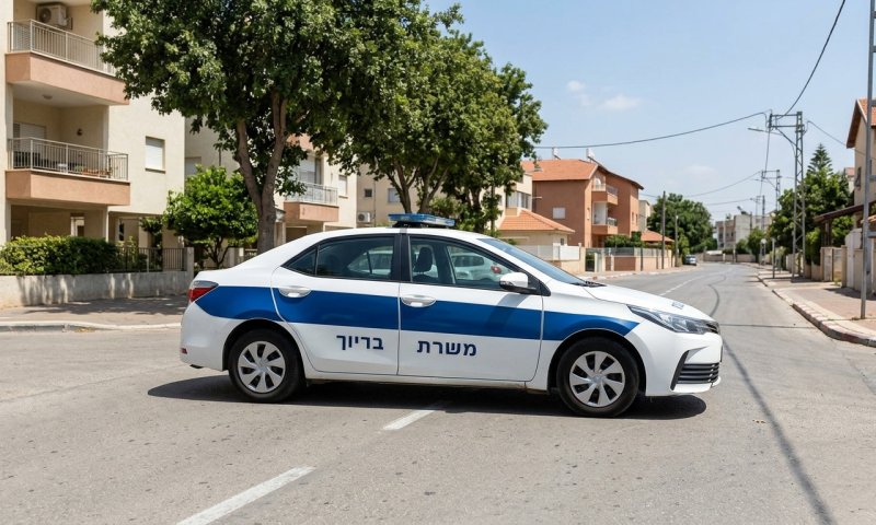 ניידת משטרה פגעה בקטין במהלך פעילות מבצעית בטייבה
