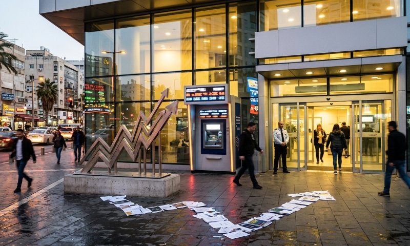 מניית בנק ירושלים צנחה ב-12% - הבנק מרגיע: "אין פעילות חריגה"