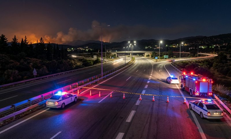 תייר ישראלי נעצר בכרתים: הדליק מנגל וגרם לשריפת יער
