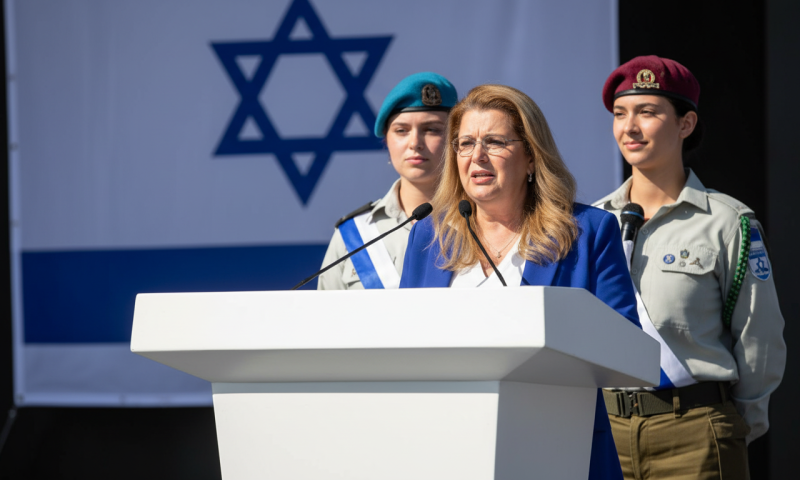 אורה חתן משבטת שתולה בהדלקת משואה: הגליל יחזור לפרוח