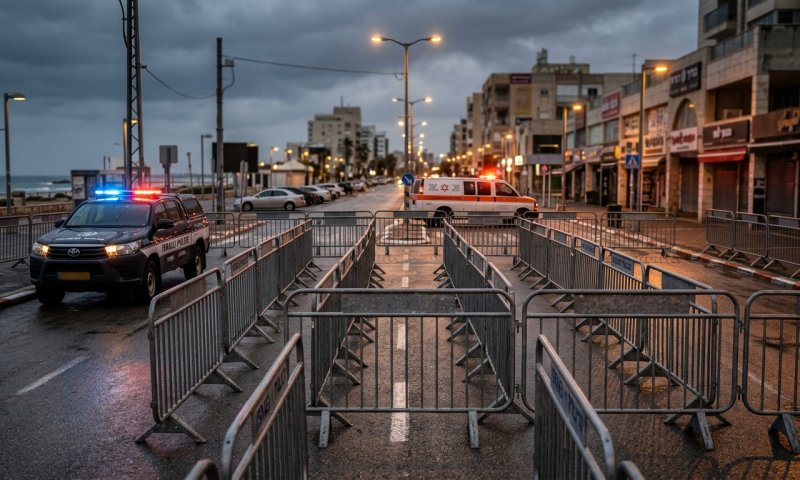 ניסיון חיסול כושל באשדוד: המטען נפל מהרכב והתפוצץ על הכביש