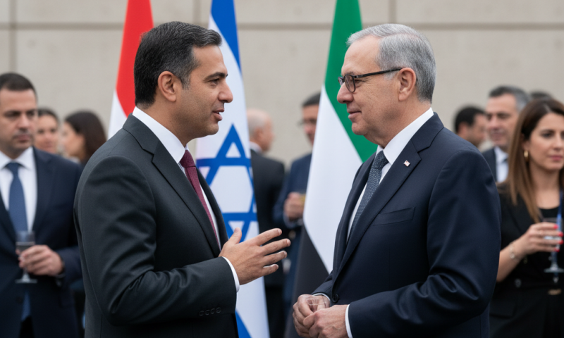 שגריר האמירויות צייץ בעברית לרגל יום העצמאות