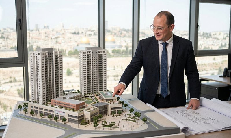 מהפך בירושלים: 728 דירות ובית ספר ייבנו על גג קניון הדר