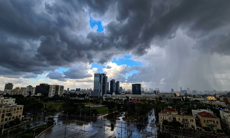 הטמפרטורות יורדות הלילה: נשימה מהחום עם גשם קל בצפון