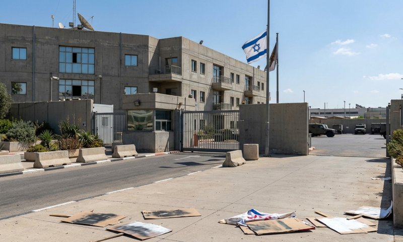 טירון הפגין מול לשכת אלוף פיקוד המרכז - ונעצר