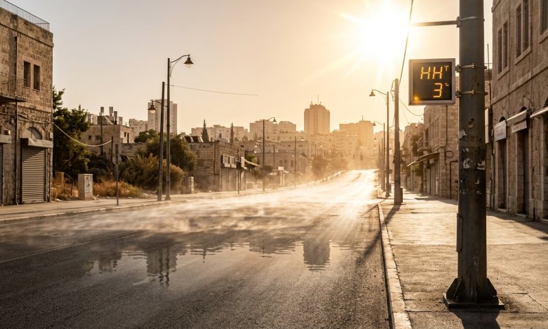 גל חום כבד בדרך: 40 מעלות בבית שאן ועומסי חום קיצוניים