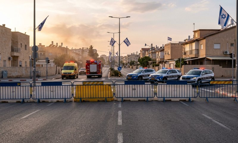 מרדף בבאר שבע: חמושים מתל שבע ניסו לדרוס שוטרים - ונעצרו