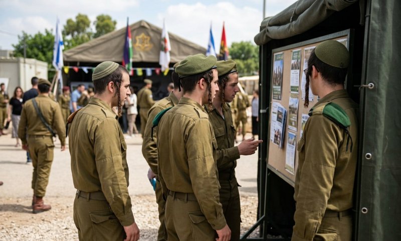 צה"ל פותח יום גיוס לחרדים: מסלולים קרביים, קצונה ושמירת אורח חיים