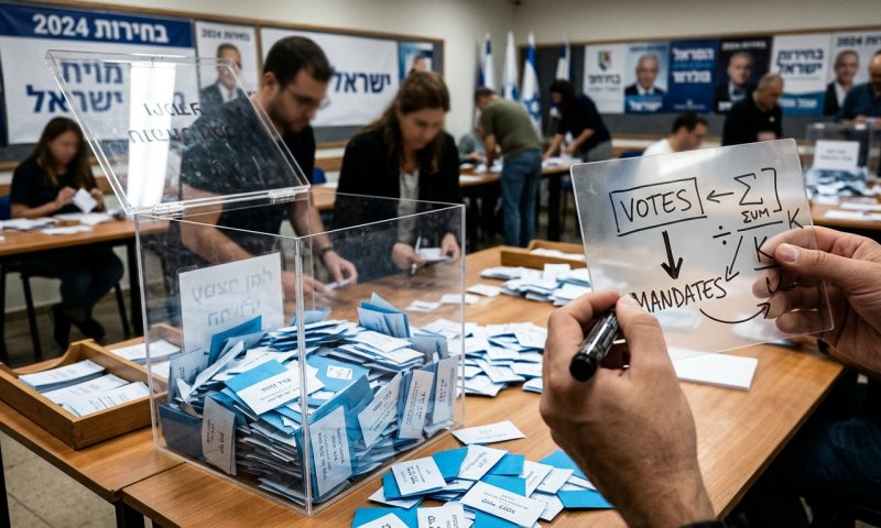 הנוסחה שקובעת: כמה קולות באמת שווה מנדט בכנסת