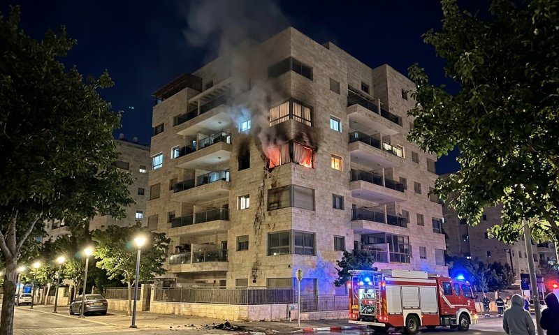 שריפה פרצה בחדר הילדים במודיעין עילית - המשפחה ניצלה ברגע האחרון