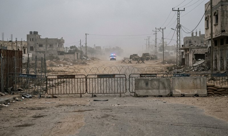 מחבלי חמאס הפעילו מטען נגד כלי הנדסי של צה"ל בצפון הרצועה