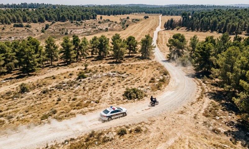 חמישה נהגים נעצרו ביערות בן שמן ומקסיקו לאחר שניסו להימלט מהמשטרה
