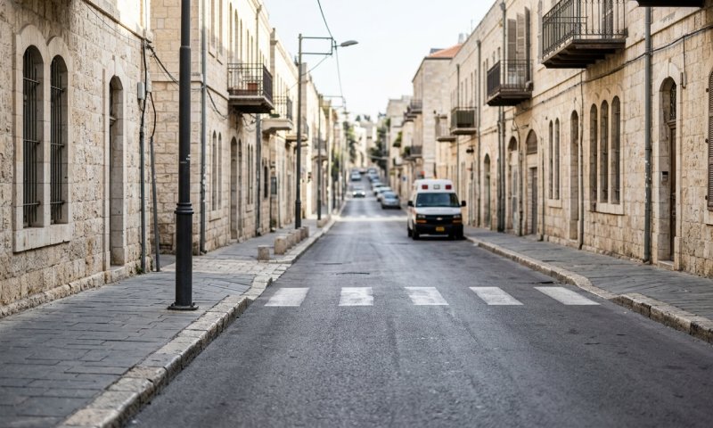 גבר בן 55 נפצע בינוני באירוע אלימות בירושלים