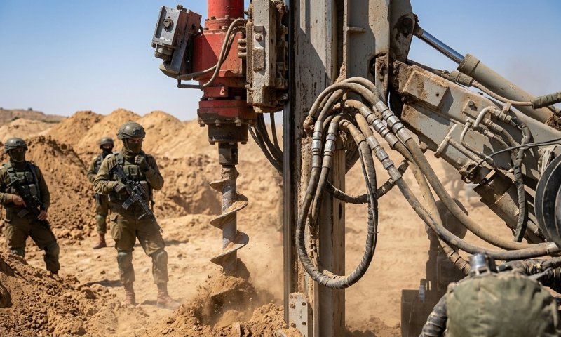 צבא ישראל השמיד מנהרה התקפית בדרום עזה עם חדרי שהייה וציוד לחימה