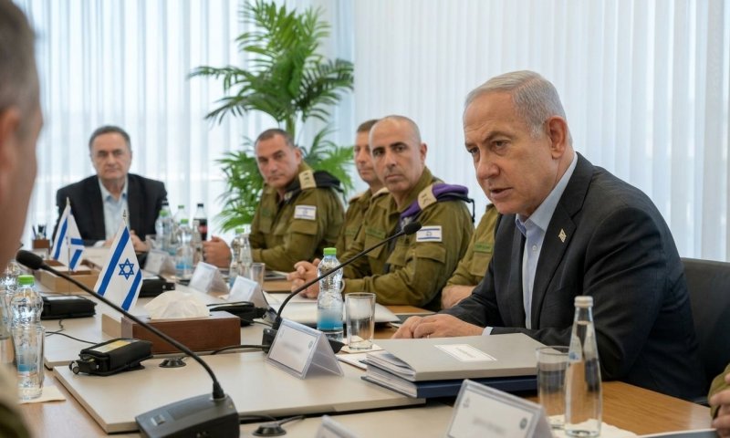 נתניהו וצמרת צה"ל קיימו הערכת מצב בפיקוד המרכז