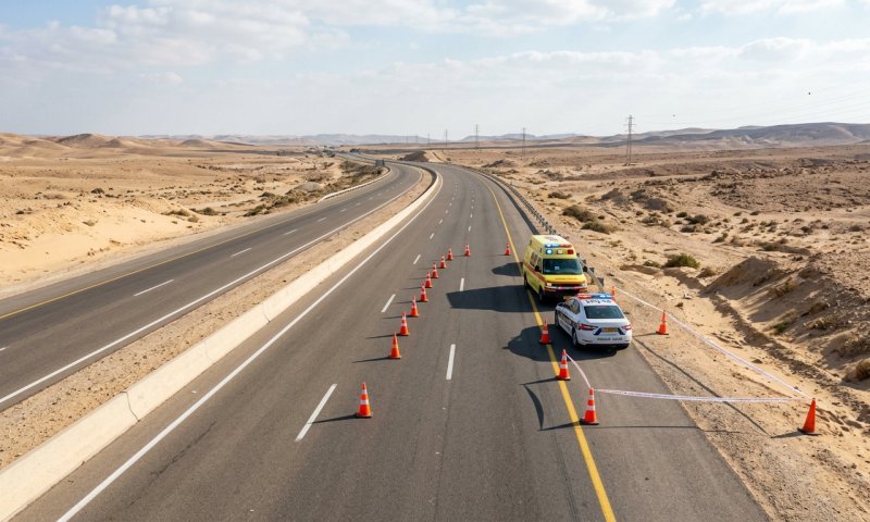 נהג דרס שלושה שב"חים שהסיע בנגב לאחר ויכוח - אחד נהרג