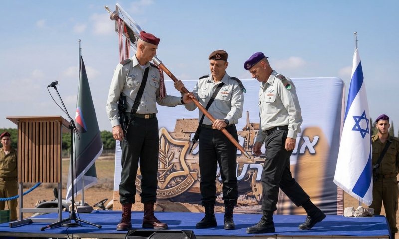 תא"ל אליאב אלבז נכנס לתפקיד מפקד עוצבת סיני בצה"ל