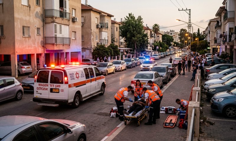 גבר בן 40 פצוע אנוש באשקלון לאחר אירוע אלימות