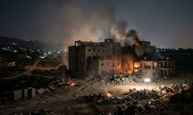 צה"ל השמיד בית חולים נטוש בלבנון ששימש את חיזבאללה