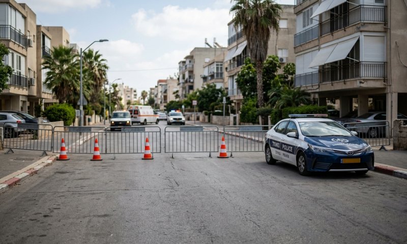 בת ים: שוטרים ירו למוות בחשוד שהסתער עליהם עם סכין