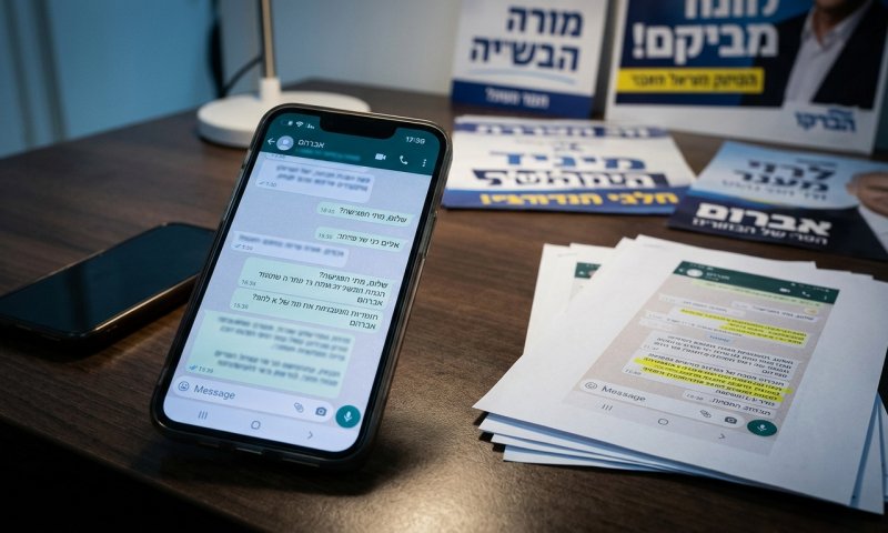 מטה נמרוד שפר הפיץ מסרונים נגדו - כדי להפליל את רונן צור