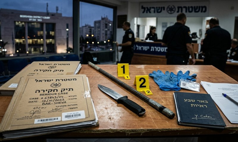 ארבעה קטינים הואשמו ברצח צעיר בבאר שבע עם סכיני קומנדו