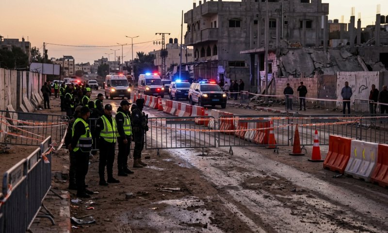 צה"ל תקף חשודים שחצו את "הקו הצהוב" וניסו לחבל בתשתית בעזה