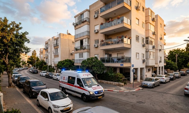 ילד בן 12 נהרג לאחר שנפל מהקומה השישית בבניין מגורים באשקלון