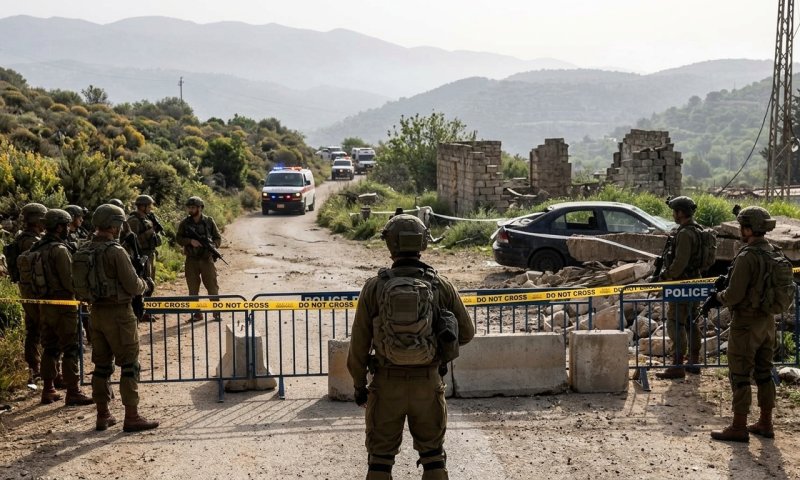 צה"ל: מטרה אווירית חשודה נפלה בשטח ישראל ליד גבול לבנון