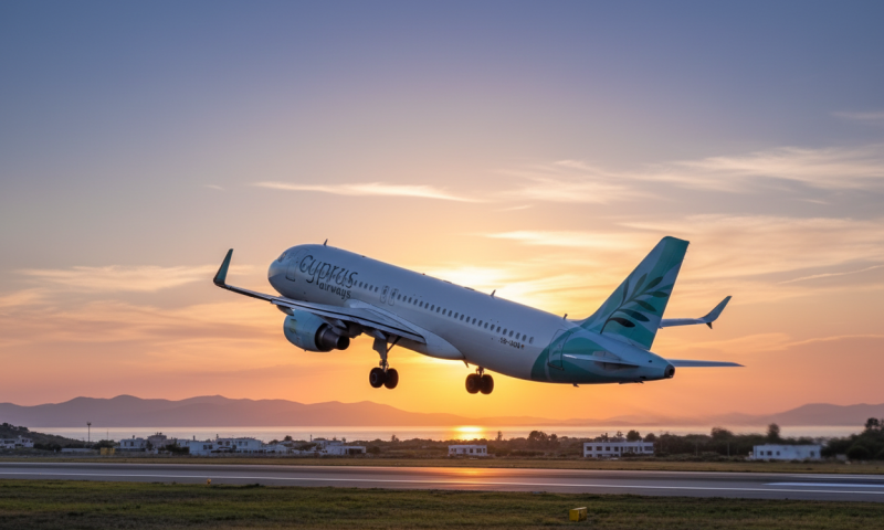 הקו חוזר: Cyprus Airways מחדשת טיסות יומיות מישראל ללרנקה