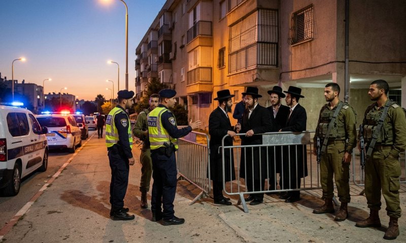 פרצו לבית קמצ"ר באשקלון: 25 נעצרו, גינויים מהקואליציה