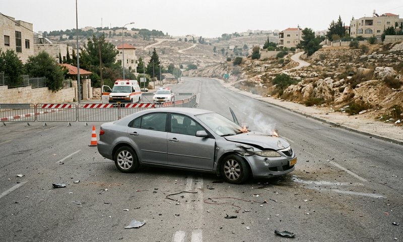 פיצוץ רכב בירושלים: גבר בן 50 נפצע קשה, ילד נפצע בינוני