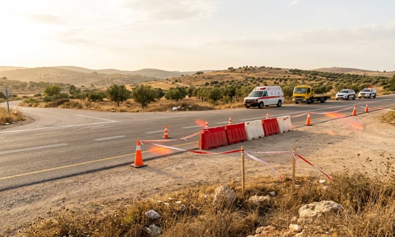 תקרית ביטחונית סמוך לאריאל: מאבטח ירה ברכב שפגע בו ונמלט