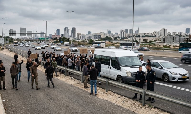 הפלג הירושלמי שב לכביש 4: יפגינו במחאה על מעצר עריק