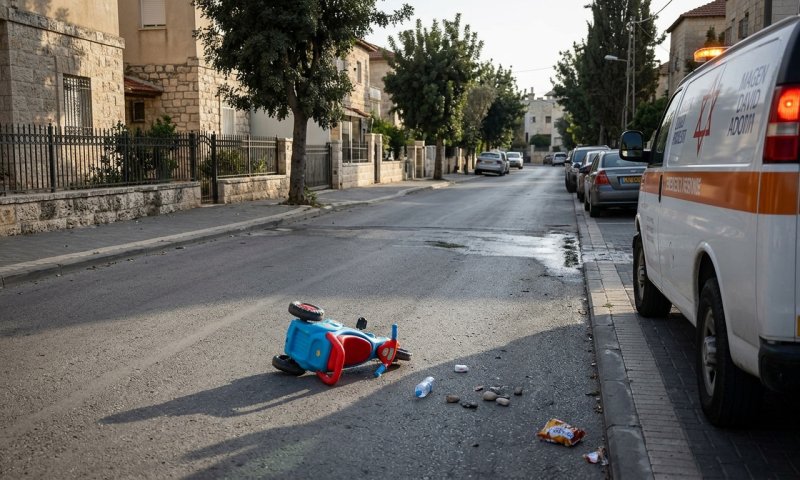 בית שמש: בן 8 נפצע בינוני ואחיו קל בתאונת בימבה