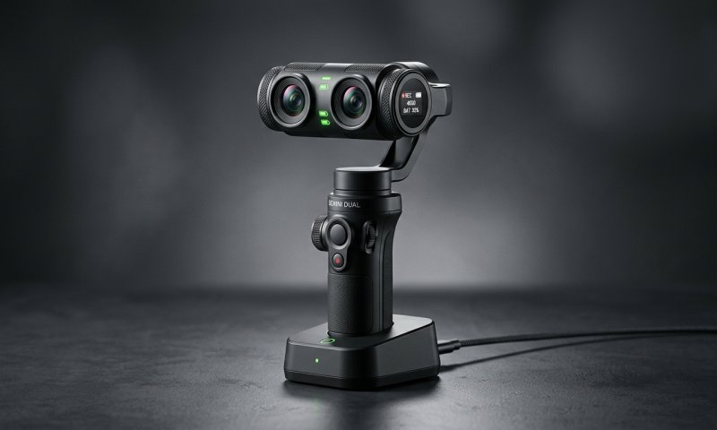 DJI חושפת: מצלמת הגימבל הראשונה עם שתי עדשות 4K
