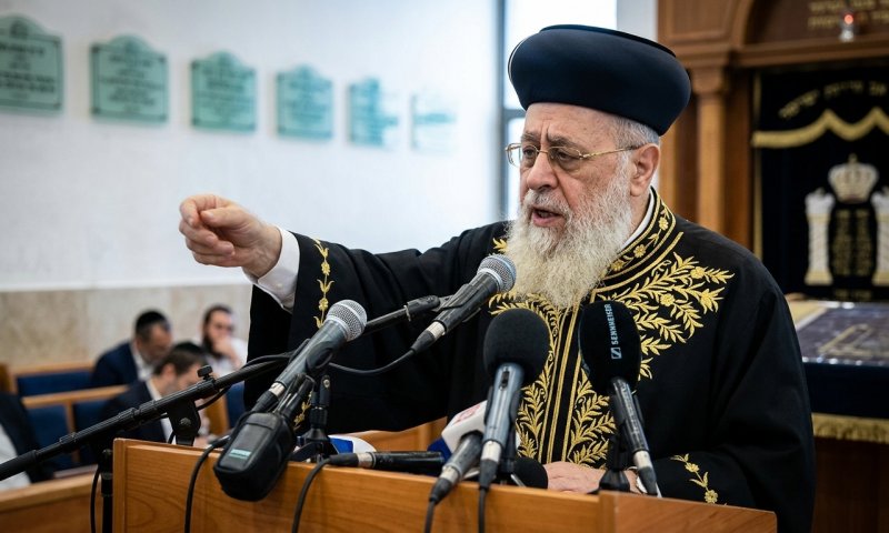 הרב יצחק יוסף נגד איזנקוט: "חילן את הצבא, אוי ואבוי אם יעלה לשלטון"