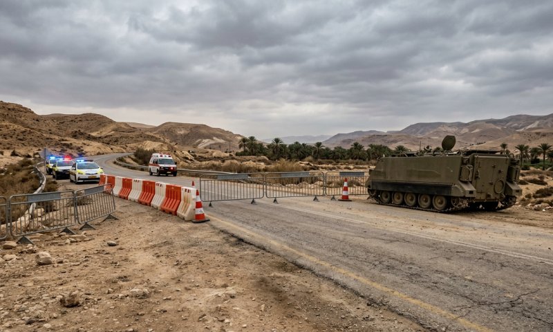 פיגוע דקירה בעוג'ה: כוחות צה"ל במרדף אחר המחבל שנמלט