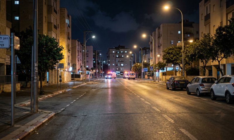 בן 70 נדקר ברחוב באשקלון ופונה לבית החולים במצב קשה
