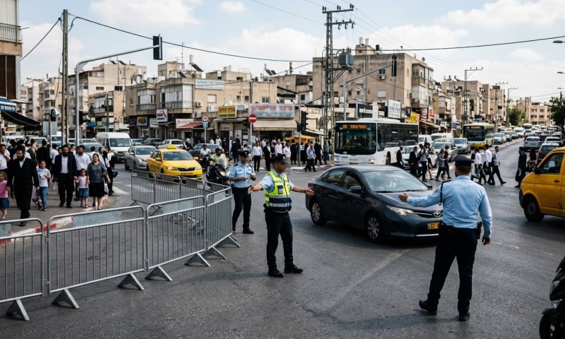 הפגנת החרדים בבני ברק הבצהריים: אלו הכבישים שייחסמו